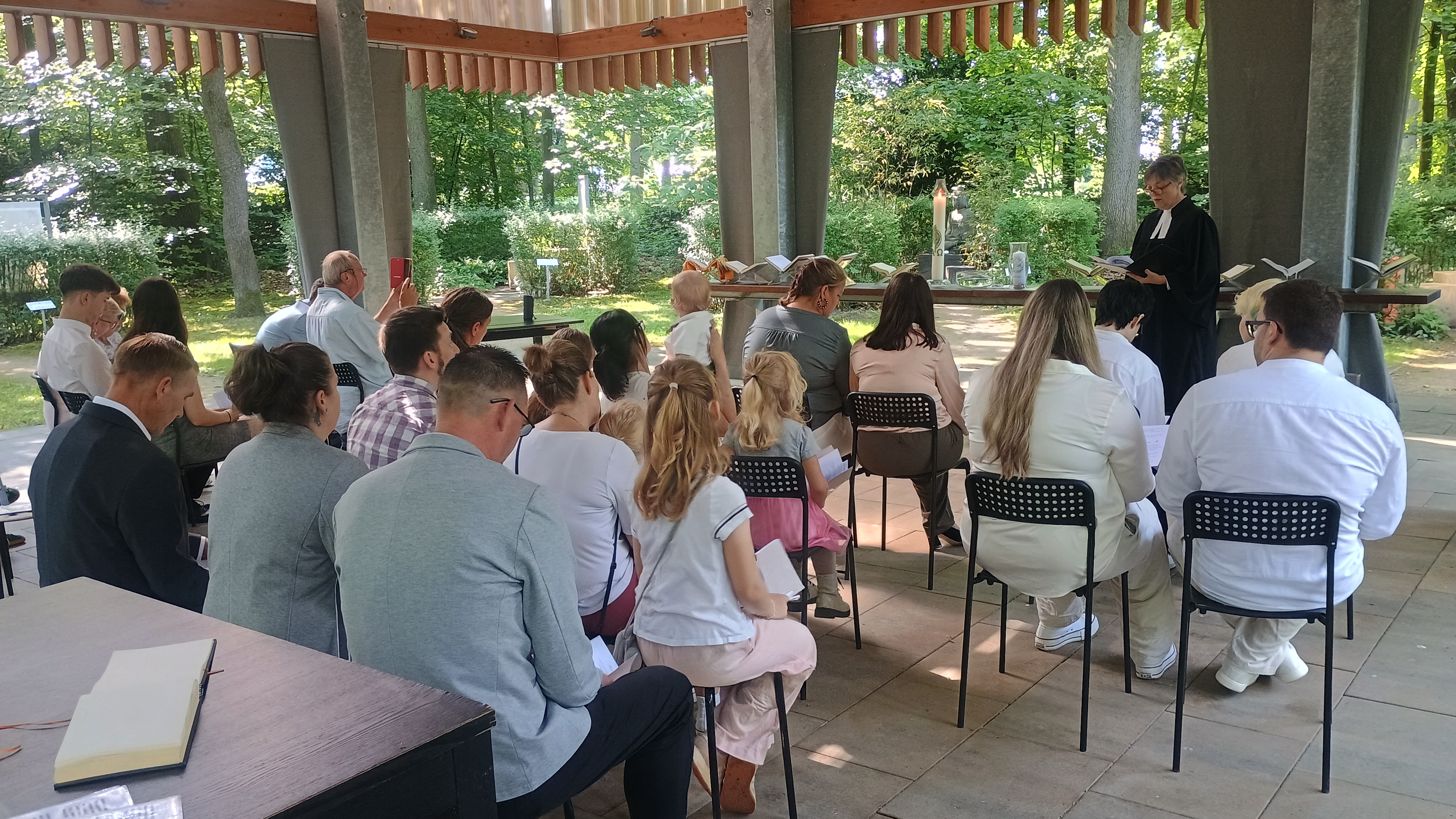 Taufe im GlaubensGarten